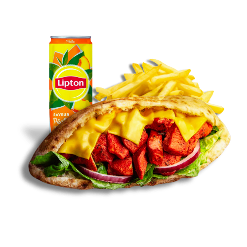 Photo du produit Menu Tandoori Sandwich #Nouveau 👨‍🍳, non contractuelle