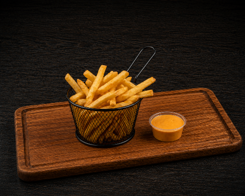 Photo du produit Barquette de frites, non contractuelle