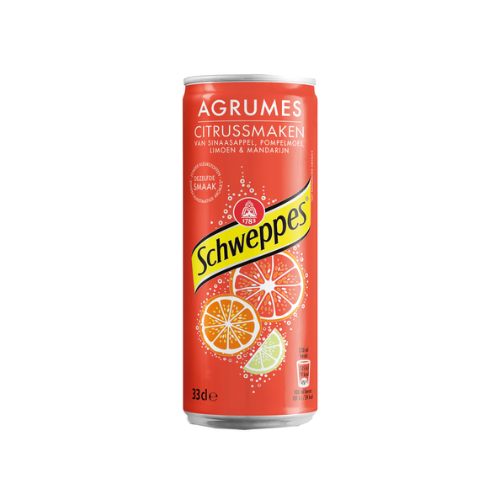 Photo du produit Schweppes Agrumes 33cl, non contractuelle