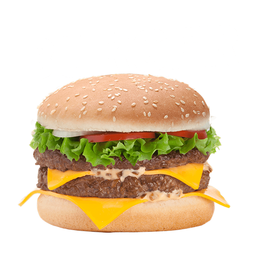 Photo du produit Double Cheese seul, non contractuelle