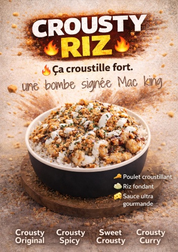 Photo du produit Crousty Curry, non contractuelle