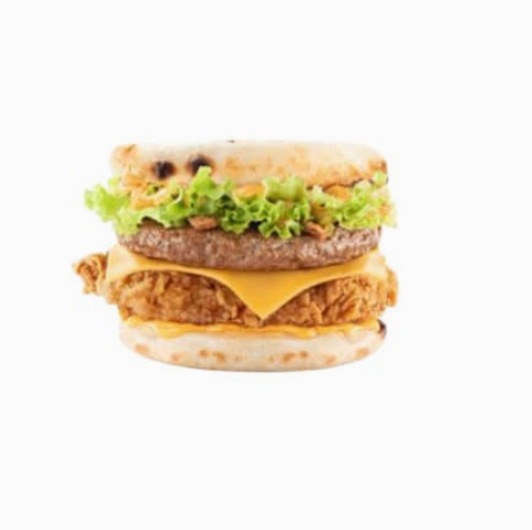 Photo du produit Crispy Beef Burger Naan, non contractuelle