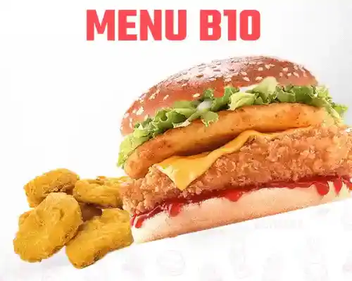 Photo du produit MENU B10, non contractuelle
