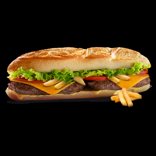 Photo du produit Sandwich Steak Frites, non contractuelle