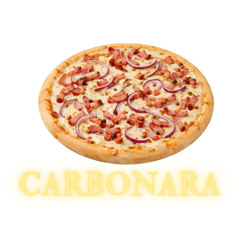 Photo du produit Carbonara Pizza, non contractuelle
