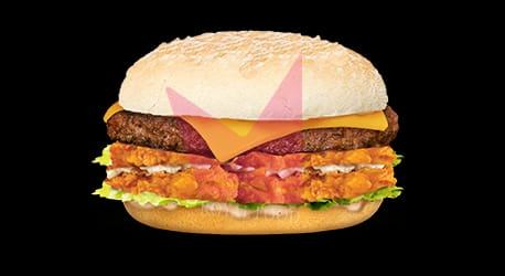 Photo du produit Menu special burger, non contractuelle