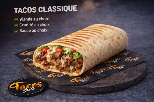 Photo du produit Tacos Le Classik seul, non contractuelle
