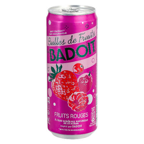 Photo du produit Badoit Fruit Rouge, non contractuelle