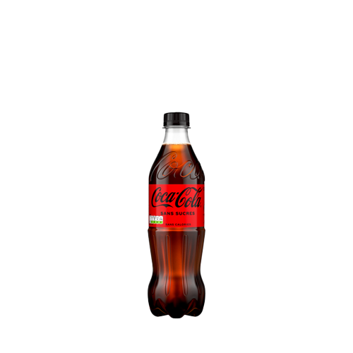 Photo du produit Coca Zero 50cl, non contractuelle