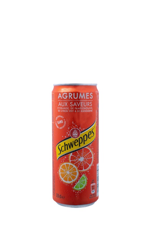 Photo du produit Schweppes Agrumes 33cl, non contractuelle