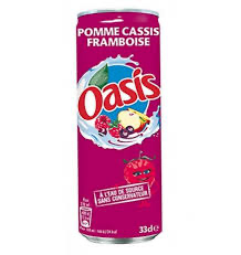 Photo du produit Oasis Pomme Cassis Framboise 33cl, non contractuelle