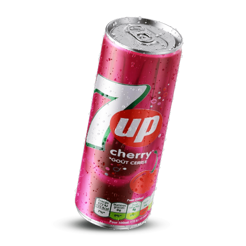 Photo du produit 7Up Cerise 33cl, non contractuelle
