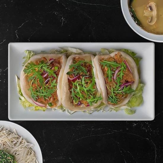 Photo du produit A3 menu bao poulet, non contractuelle