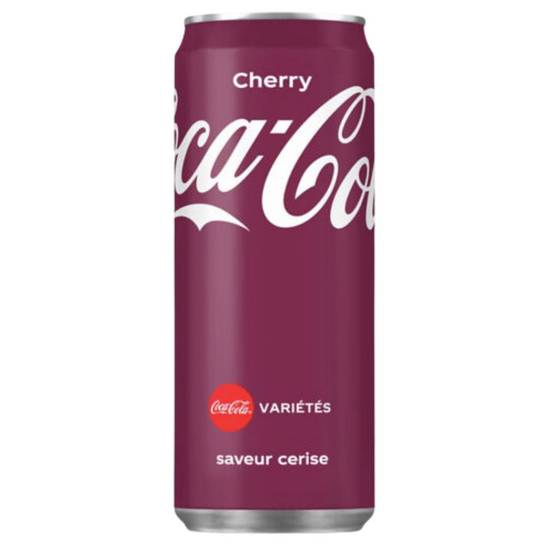 Photo du produit Coca-Cola Cherry 33cl, non contractuelle