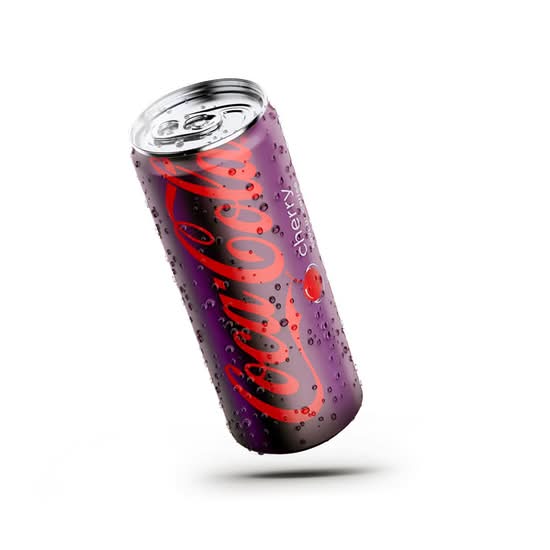 Photo du produit Coca Cola Cherry 33 cl, non contractuelle