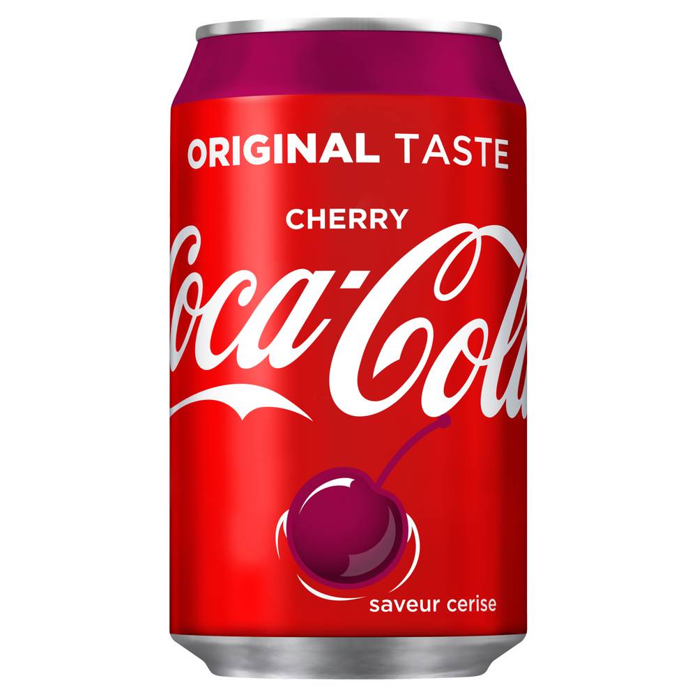 Photo du produit Coca-Cola Cherry 33cl, non contractuelle
