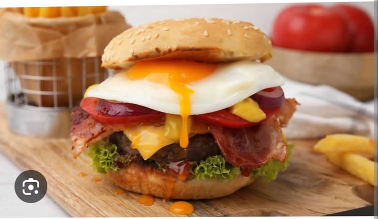 Photo du produit Menu burger le 180 deluxe, non contractuelle