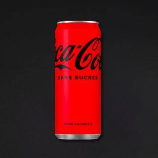 Photo du produit Coca-Cola zéro 33cl, non contractuelle