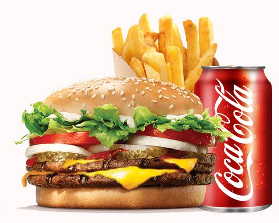 Photo du produit Menu Woop Burger Double 🍔, non contractuelle