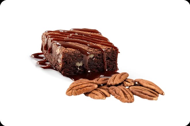 Photo du produit BROWNIES AUX NOIX DE PECAN, non contractuelle
