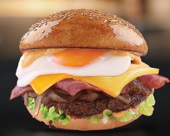 Photo du produit Bœuf Raclette Burger, non contractuelle