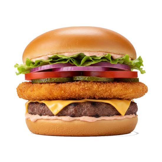 Photo du produit Menu chicken beef burger, non contractuelle