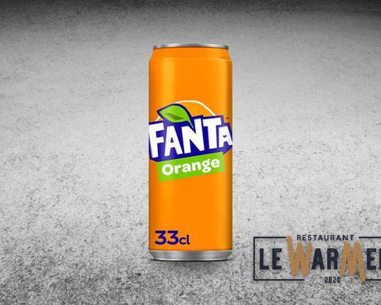 Photo du produit Fanta orange, non contractuelle