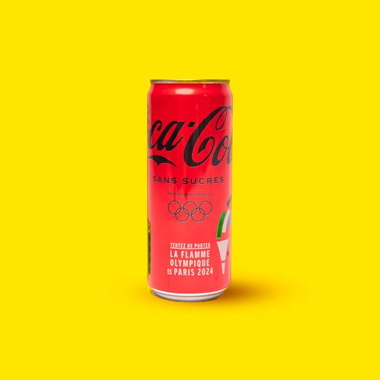 Photo du produit COCA COLA ZÉRO, non contractuelle