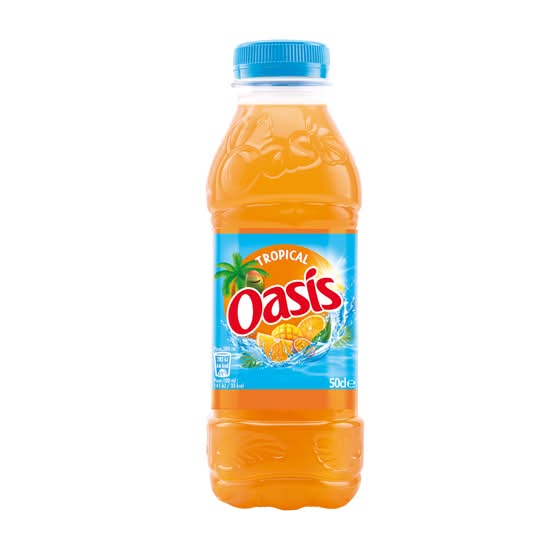 Photo du produit Oasis Tropical 50cl, non contractuelle