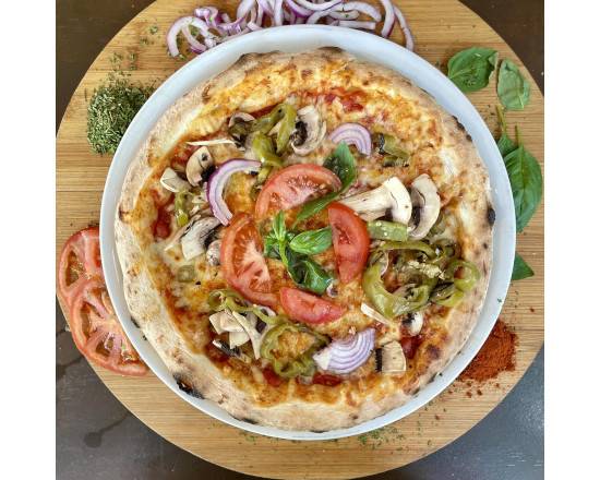 Photo du produit Pizza Végétarienne, non contractuelle