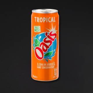 Photo du produit Oasis Tropical 33cl, non contractuelle