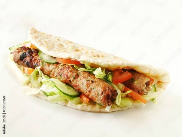 Photo du produit Sandwich Sheek naan roll , non contractuelle
