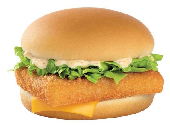 Photo du produit Fish burger, non contractuelle