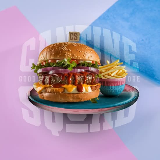 Photo du produit Farmer Burger, non contractuelle