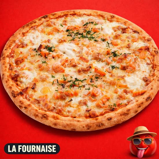 Photo du produit Pizza Saumon, non contractuelle