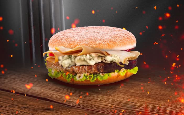 Photo du produit Suppreme Bleu Burger, non contractuelle