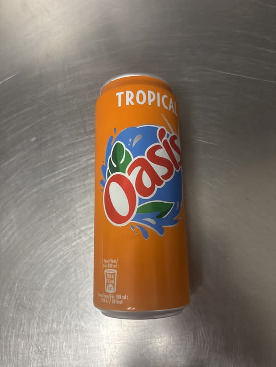 Photo du produit Oasis tropical 33 cl, non contractuelle
