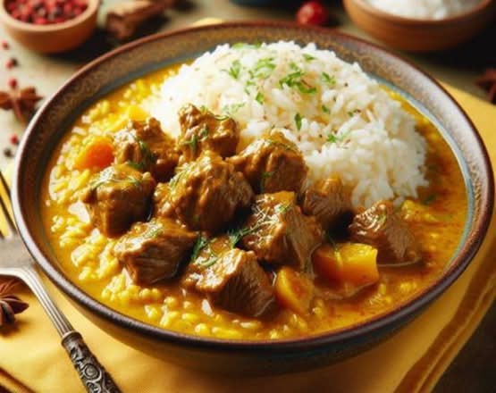 Photo du produit Bœuf korma, non contractuelle