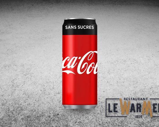 Photo du produit Coca zero, non contractuelle