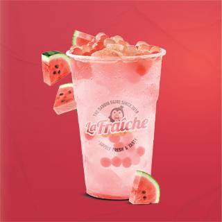 Photo du produit Bubble Tea Pastèque 🍉, non contractuelle