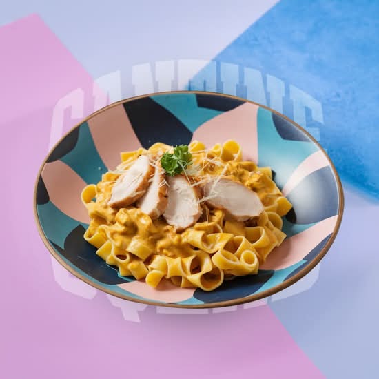 Photo du produit Pâtes à L'Indienne🍛, non contractuelle