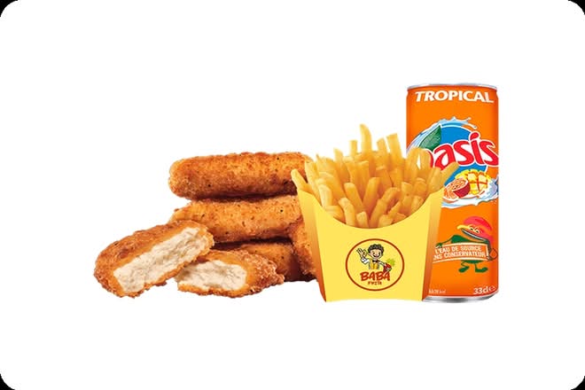 Photo du produit MENU CROUSTY NUGGETS 6PCS, non contractuelle