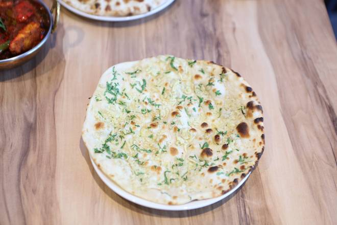 Photo du produit Naan à l'ail, non contractuelle