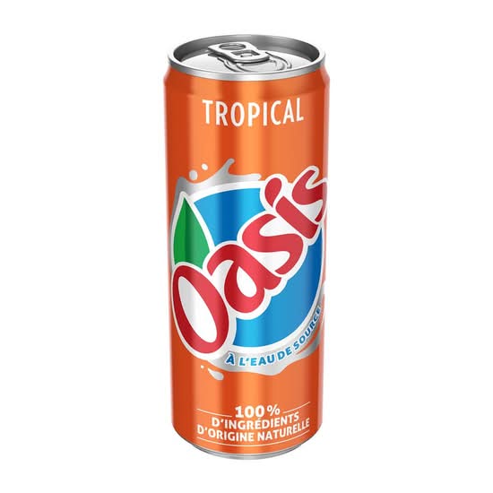 Photo du produit Oasis tropical 33cl, non contractuelle