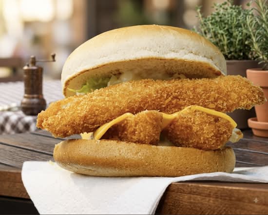 Photo du produit Chicken Burger, non contractuelle