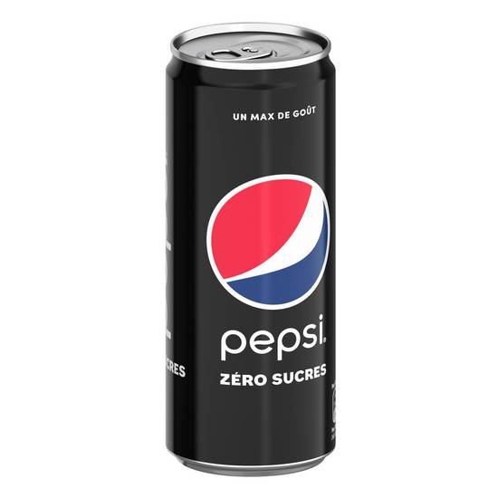 Photo du produit Pepsi Max 33cl, non contractuelle