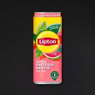 Photo du produit Lipton Ice Tea Pastèque Menthe 33cl, non contractuelle