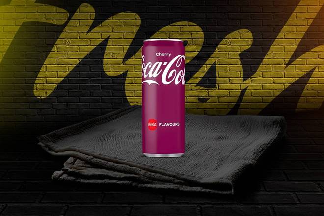 Photo du produit Coca Cola cherry 33 cl, non contractuelle