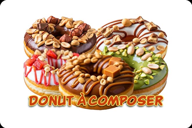 Photo du produit DONUT A COMPOSER, non contractuelle