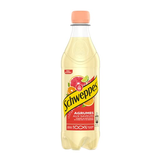 Photo du produit Schweppes Agrumes 50cl, non contractuelle